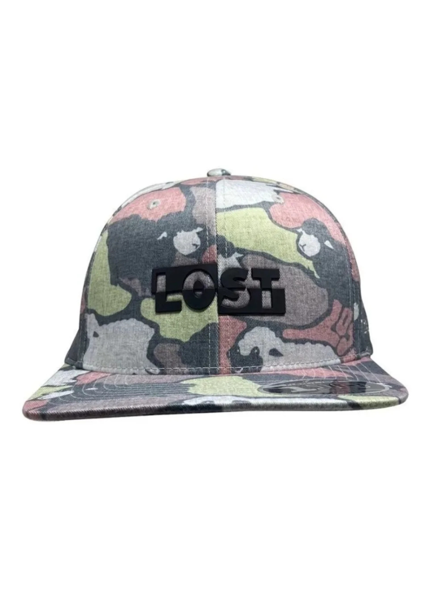 Boné Fitão - LOST Camoo Sheep - Fucsia