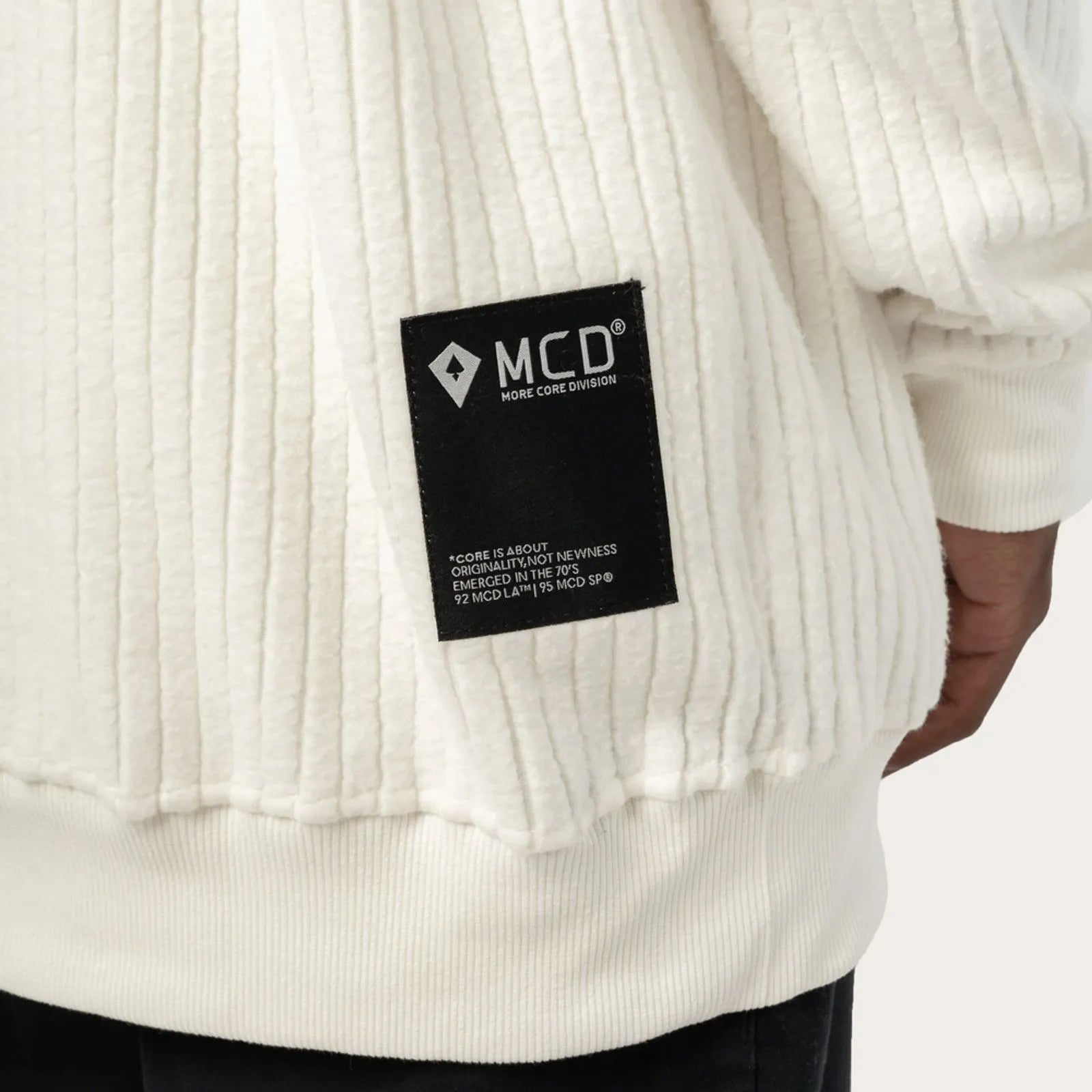 Moletom Canelado MCD - Touch