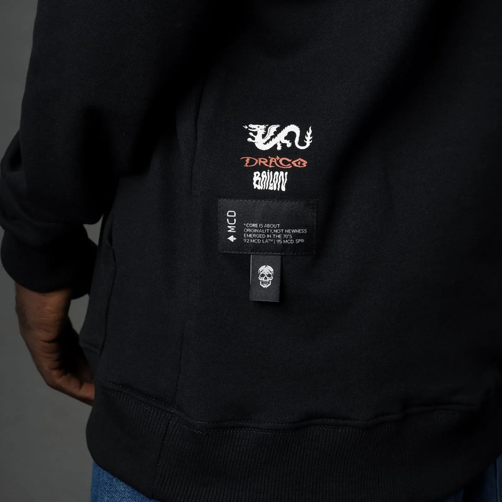 Moletom Canguru Fechado MCD x Bailon - Draco