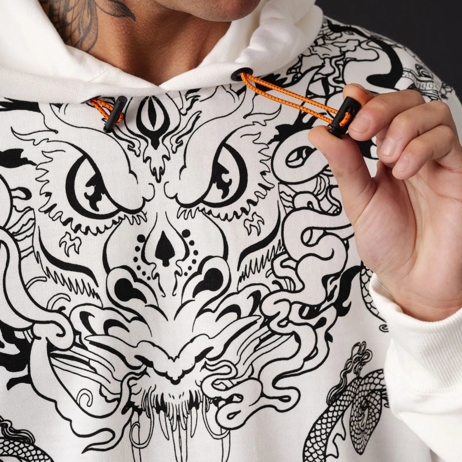 Moletom Canguru Fechado MCD x Bailon - Draco