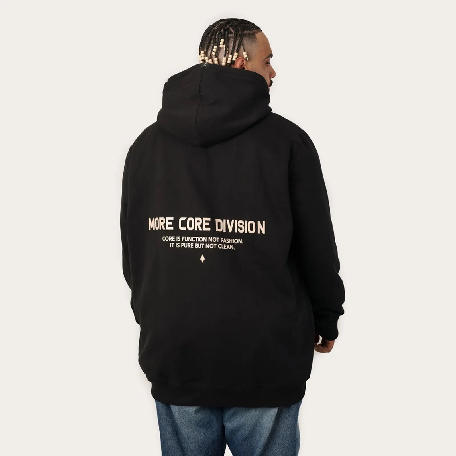 Moletom Canguru Aberto MCD Logomania - Oversized