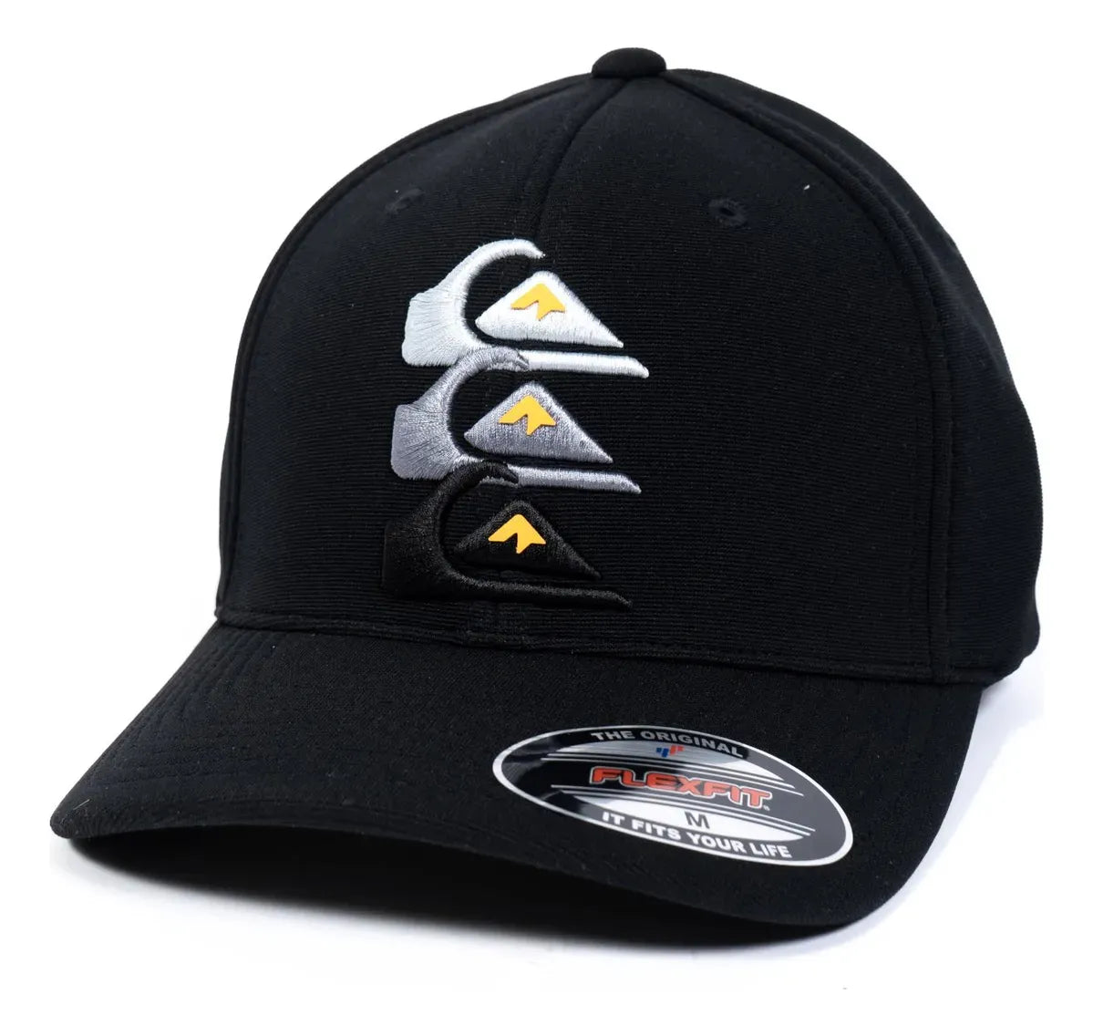 Boné Quiksilver Emb Three Logo - Preto