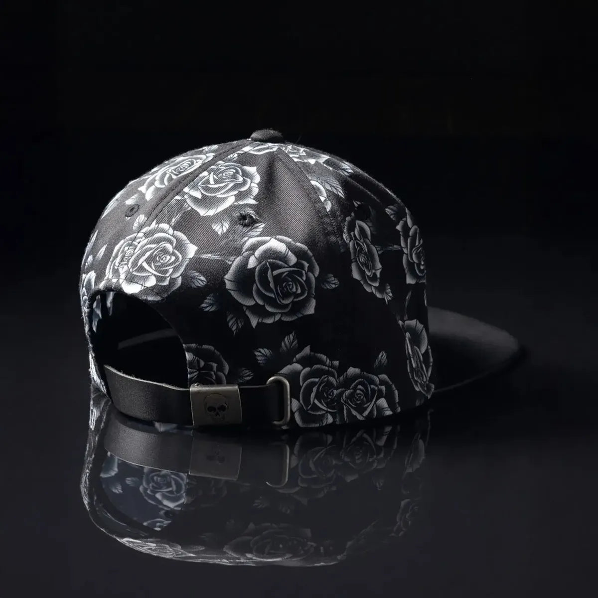 Boné Fitão - MCD ROSES Flexfit 1.10 - ABA RETA PRETO