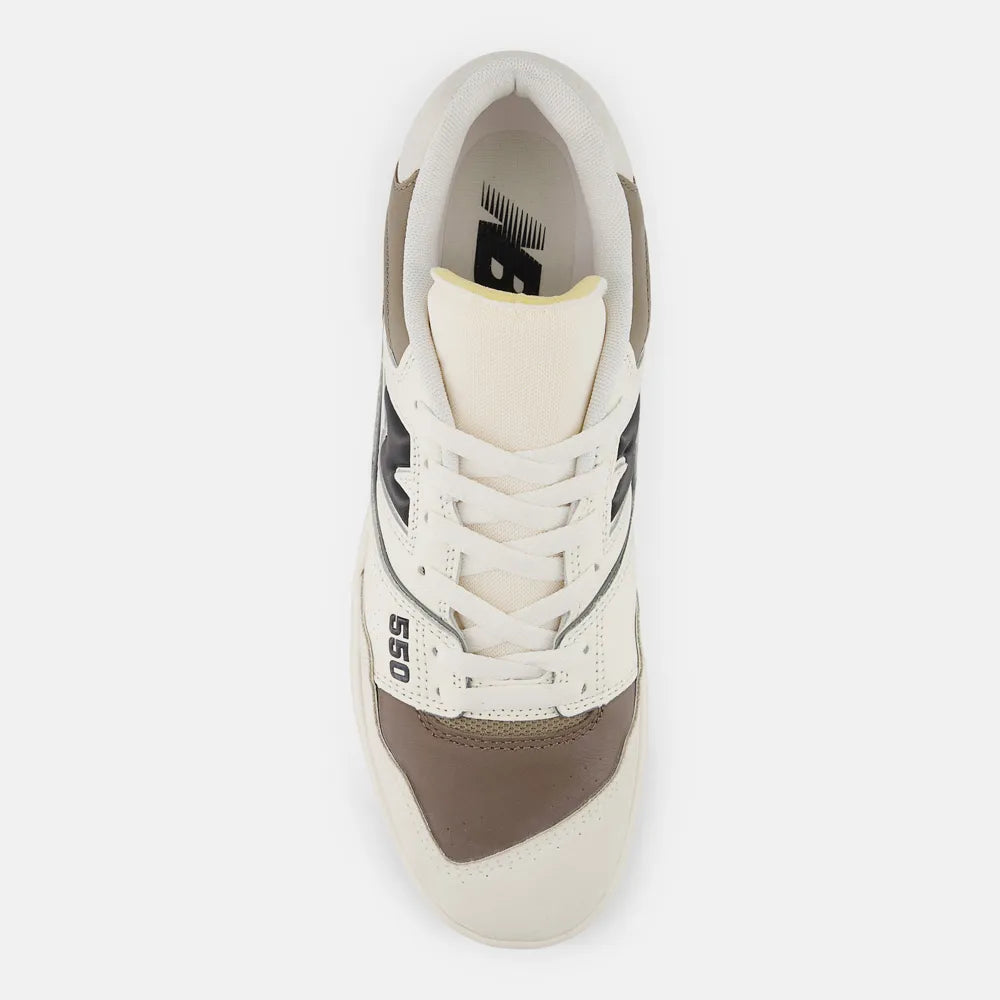 Tênis NEW BALANCE 550 Masculino - Branco/Marrom