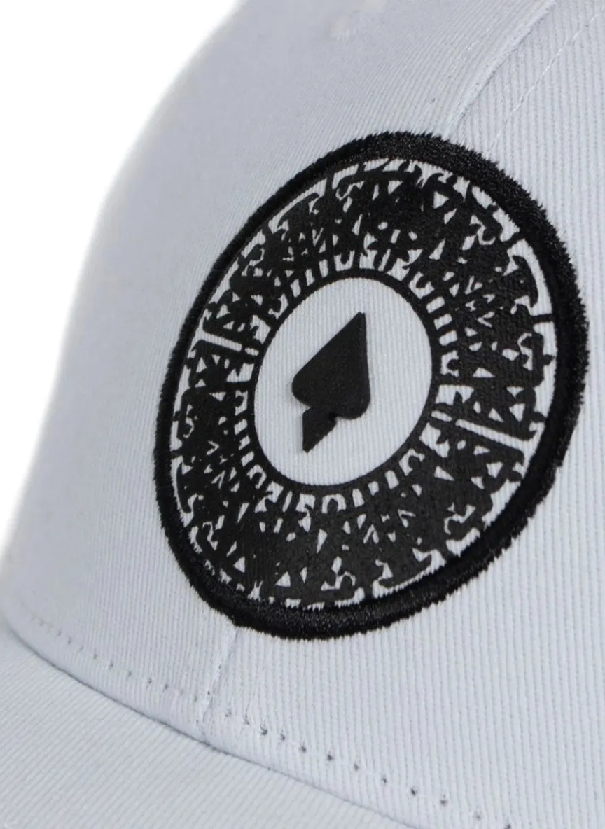 Boné MCD Aba Curva Caligraffiti - Branco