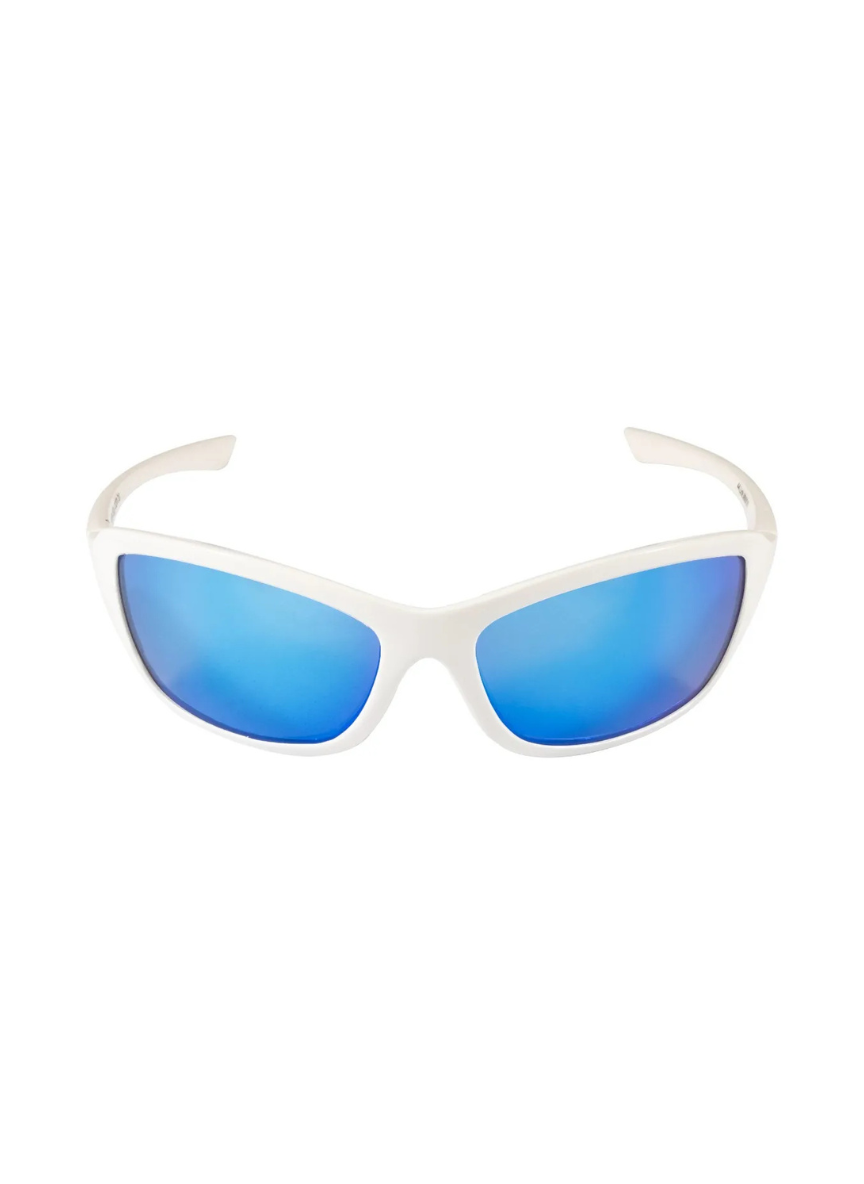 Óculos De Sol SPY 44 - Link Branca Armação Branco Lente Azul