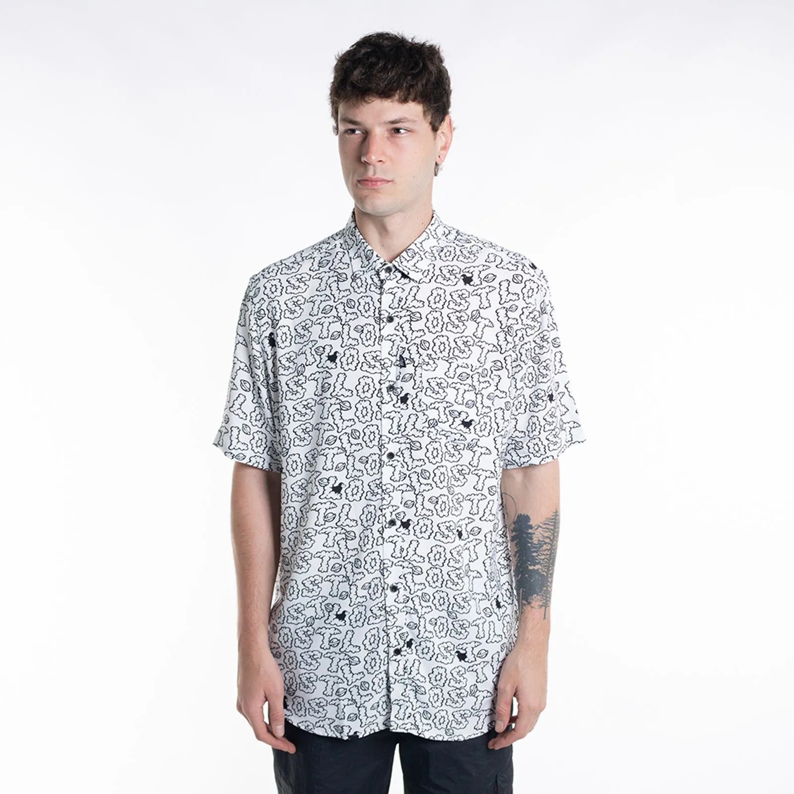 Camisa Manga Curta LOST - Smoked