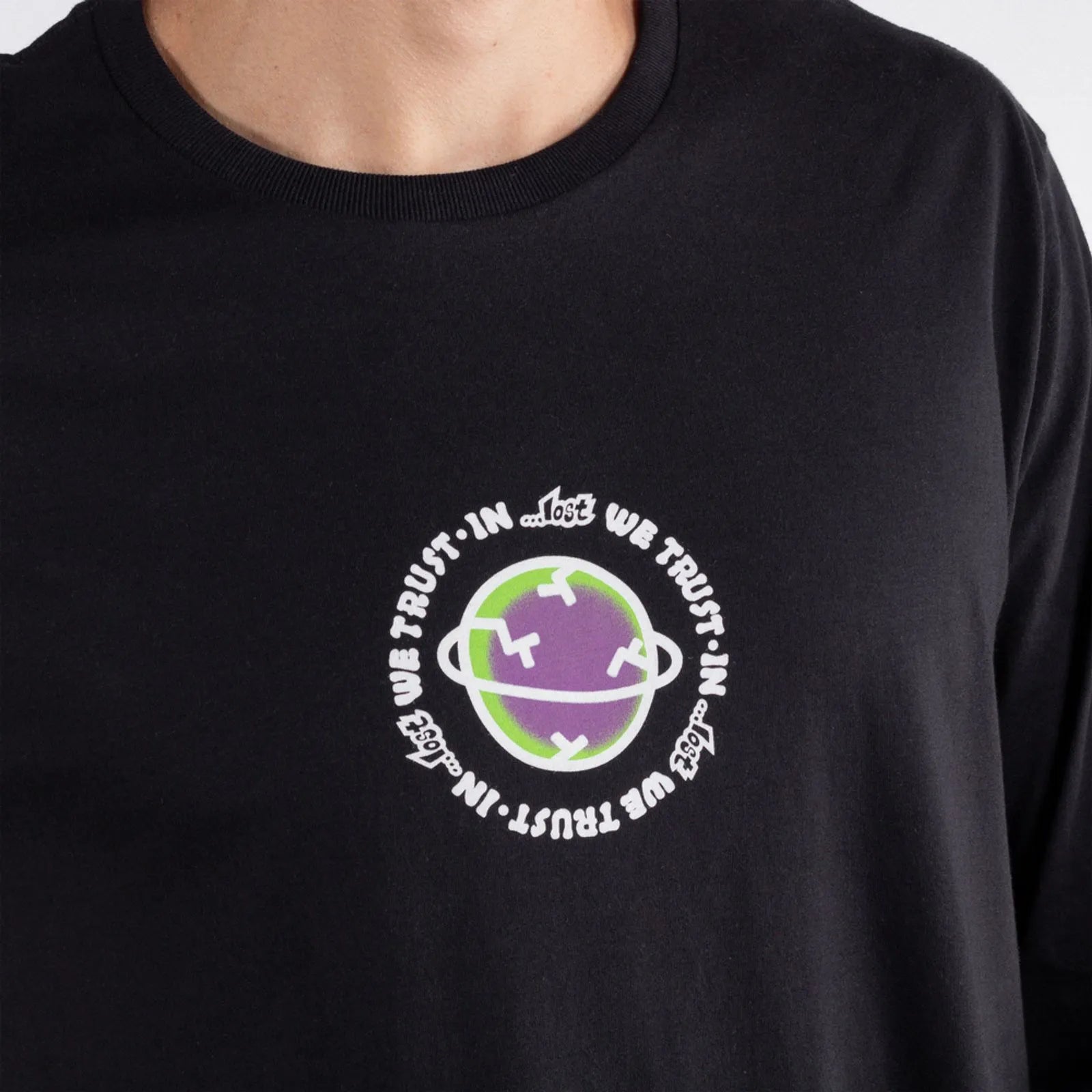 Camiseta Manga Longa In Lost We Trust