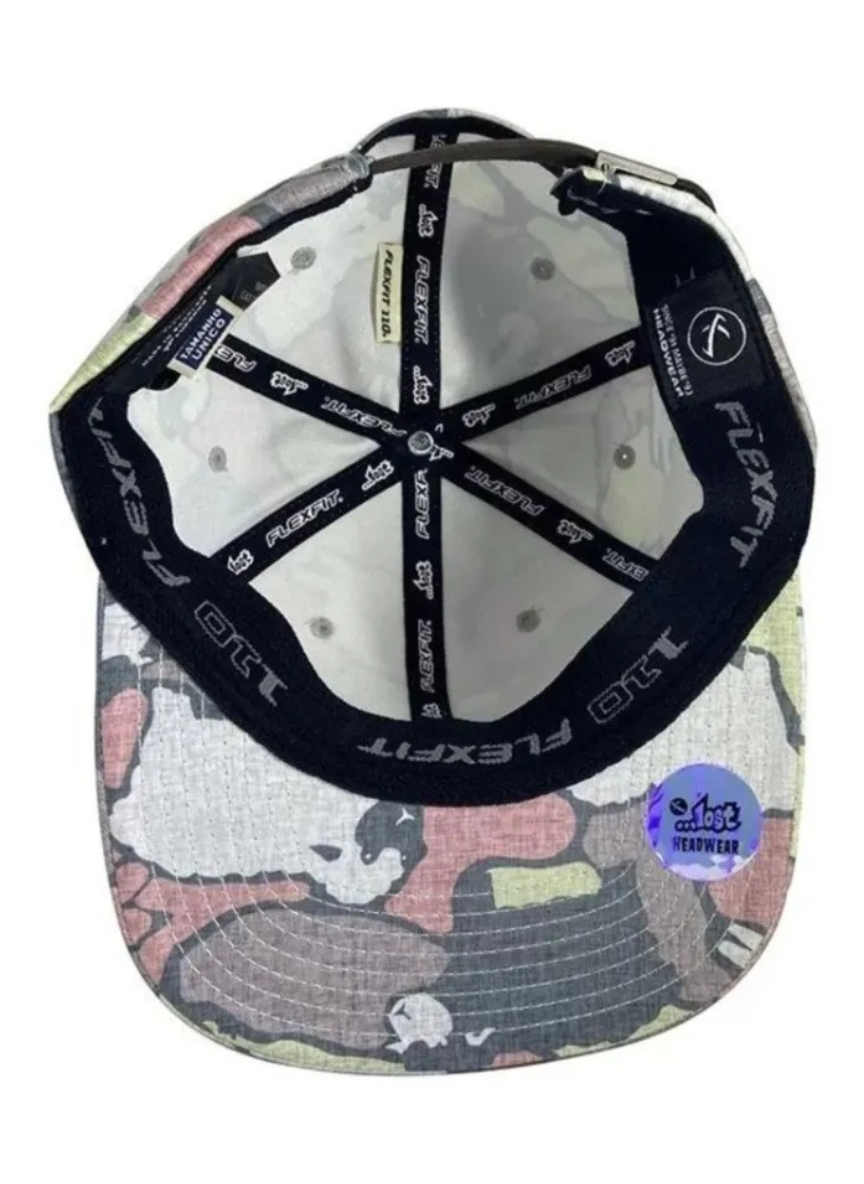 Boné Fitão - LOST Camoo Sheep - Fucsia