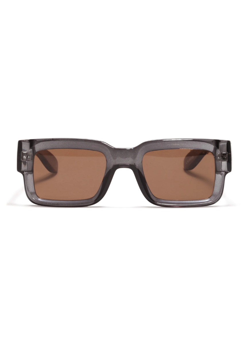 ÓCULOS DE SOL EVOKE - LODOWN H02 CRYSTAL GRAY GUN ORANGE