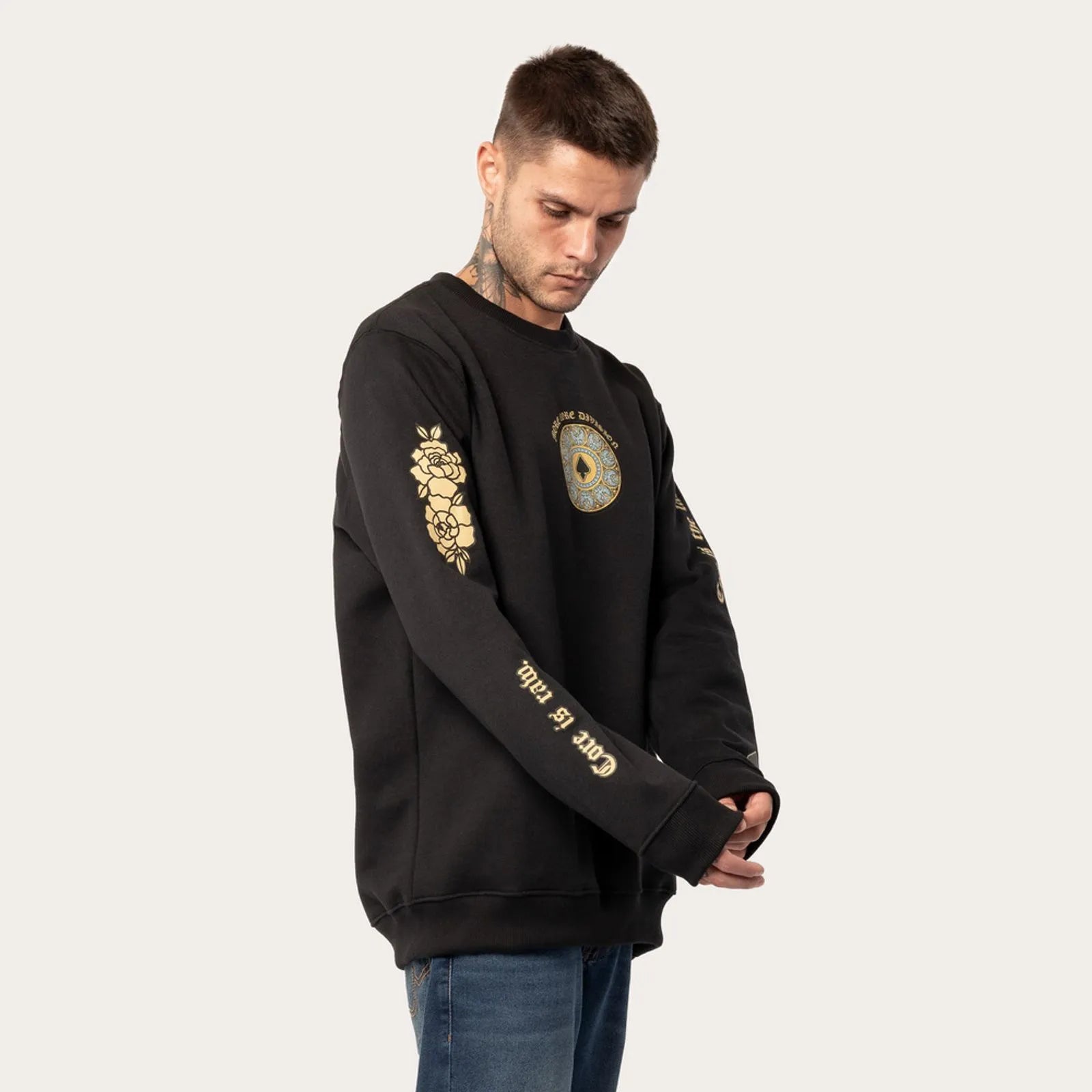 Moletom Careca MCD Santa Vitral