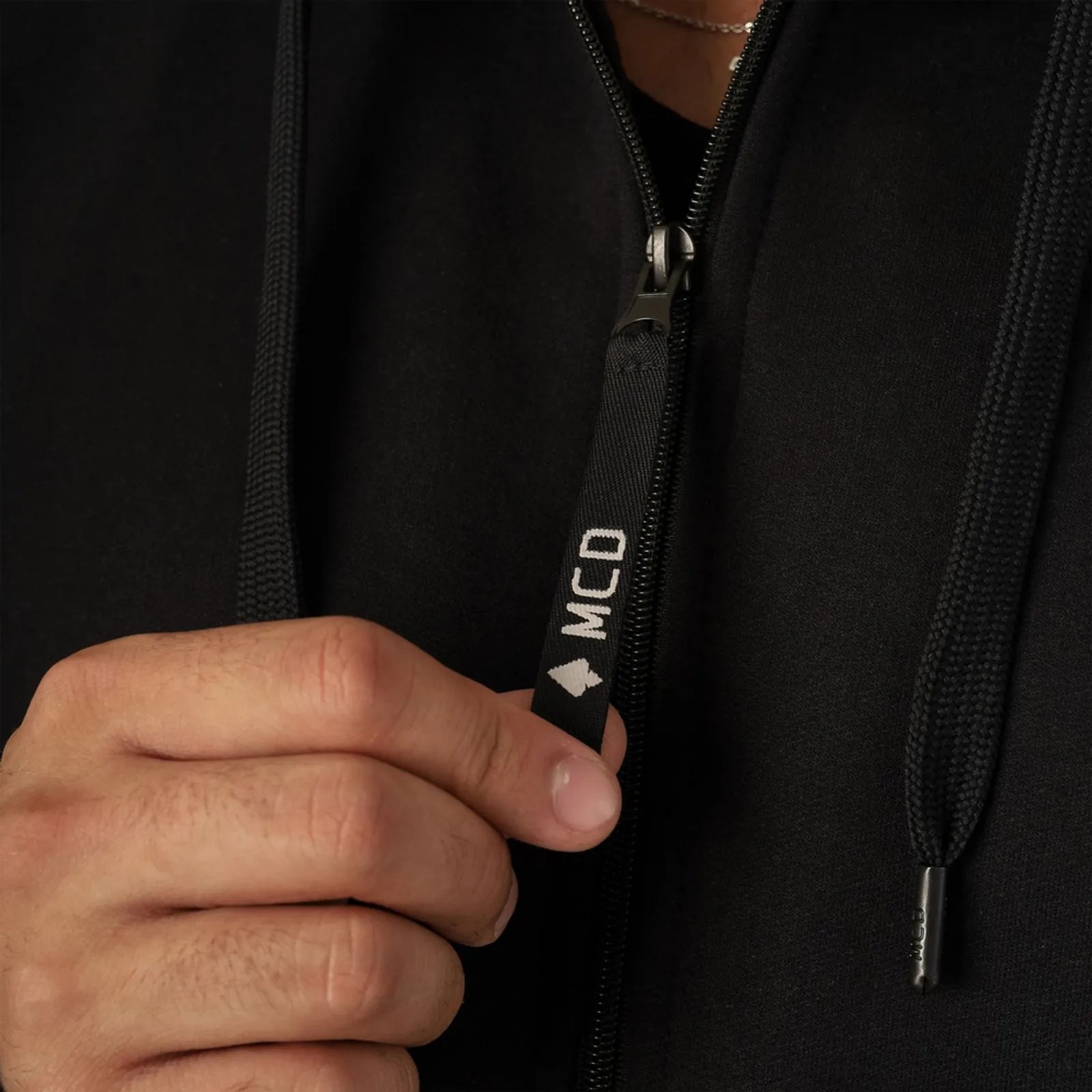 Moletom Canguru Aberto MCD Logomania - Oversized