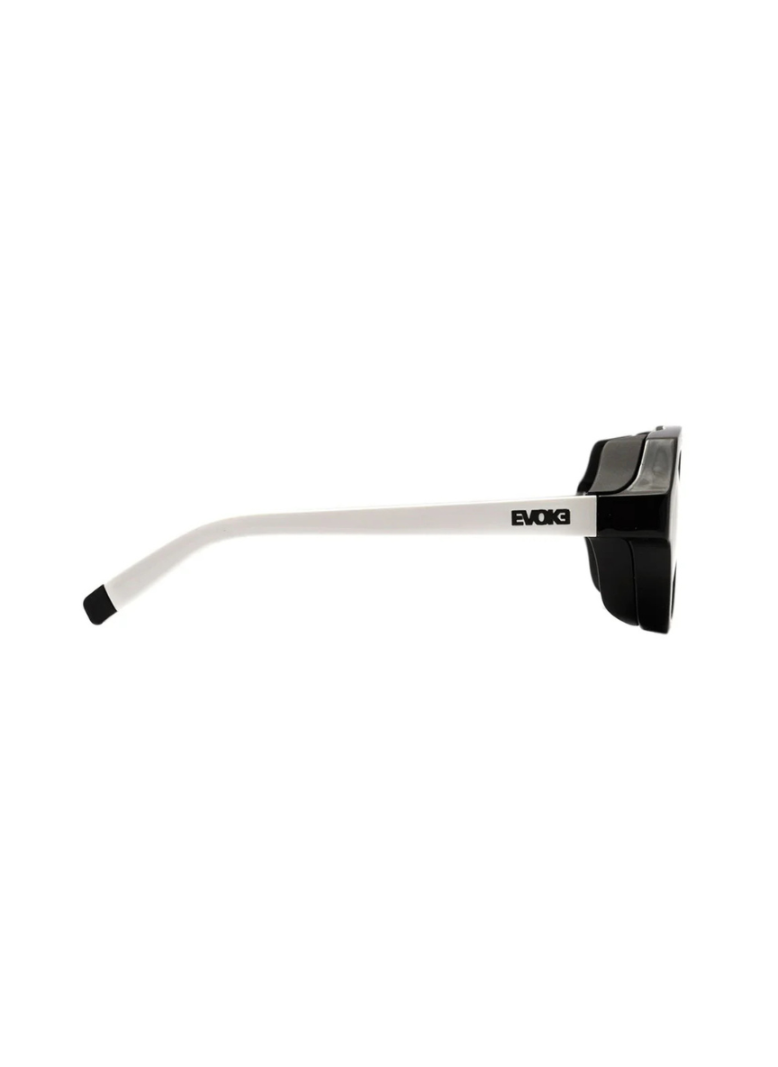 Óculos de Sol Evoke Avalanche AB02 Black White Shine Brown Gradient
