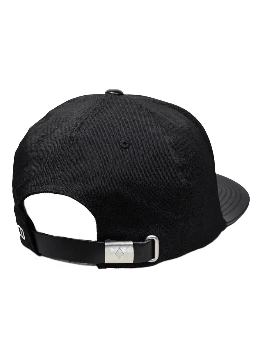 Boné Fitão MCD - Aba Reta Strapback Especial Flexfit - Preto