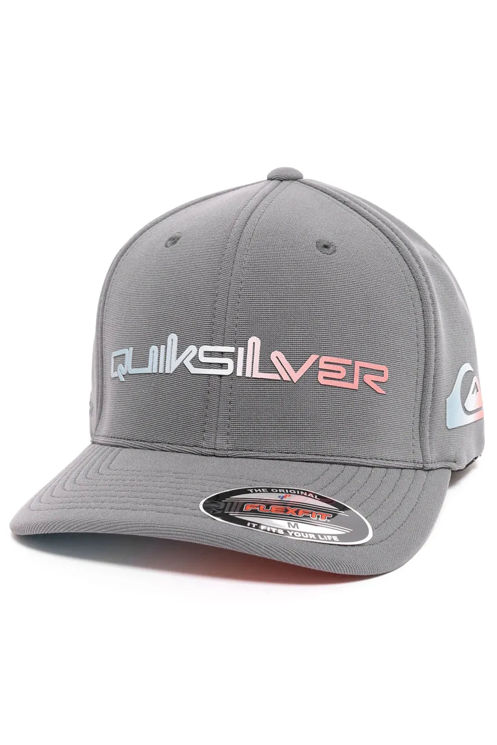 Boné Quiksilver Gradient Type New Wave - Cinza