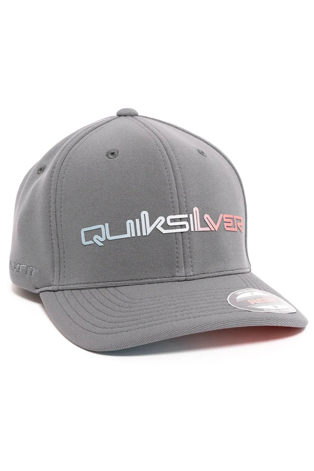 Boné Quiksilver Gradient Type New Wave - Cinza