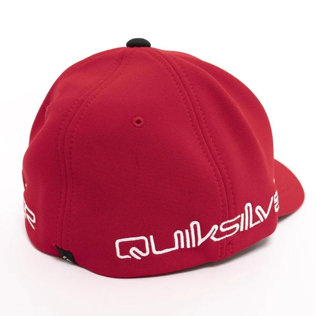 Boné Quiksilver Emb Square Lançamento - Red