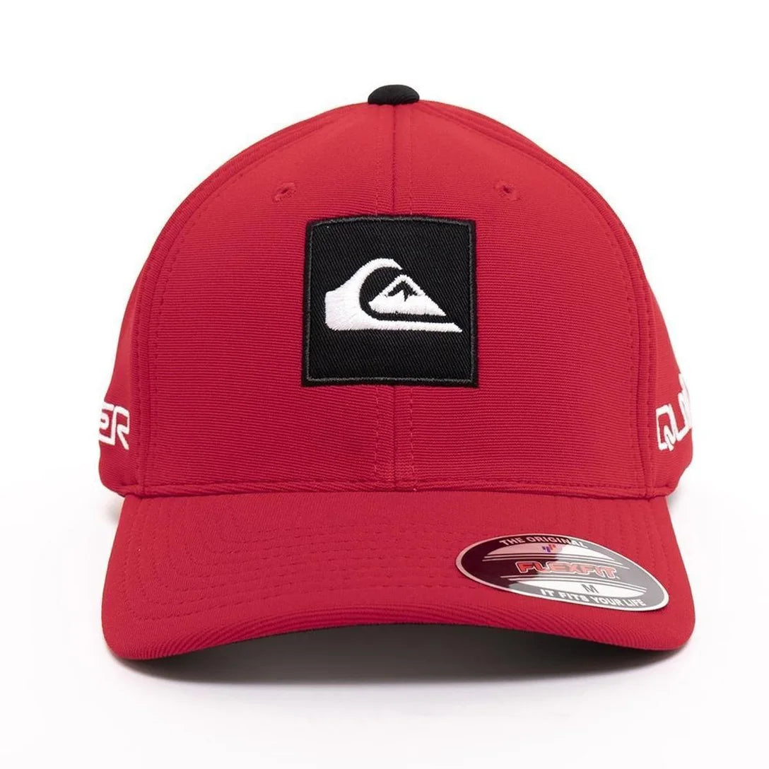 Boné Quiksilver Emb Square Lançamento - Red