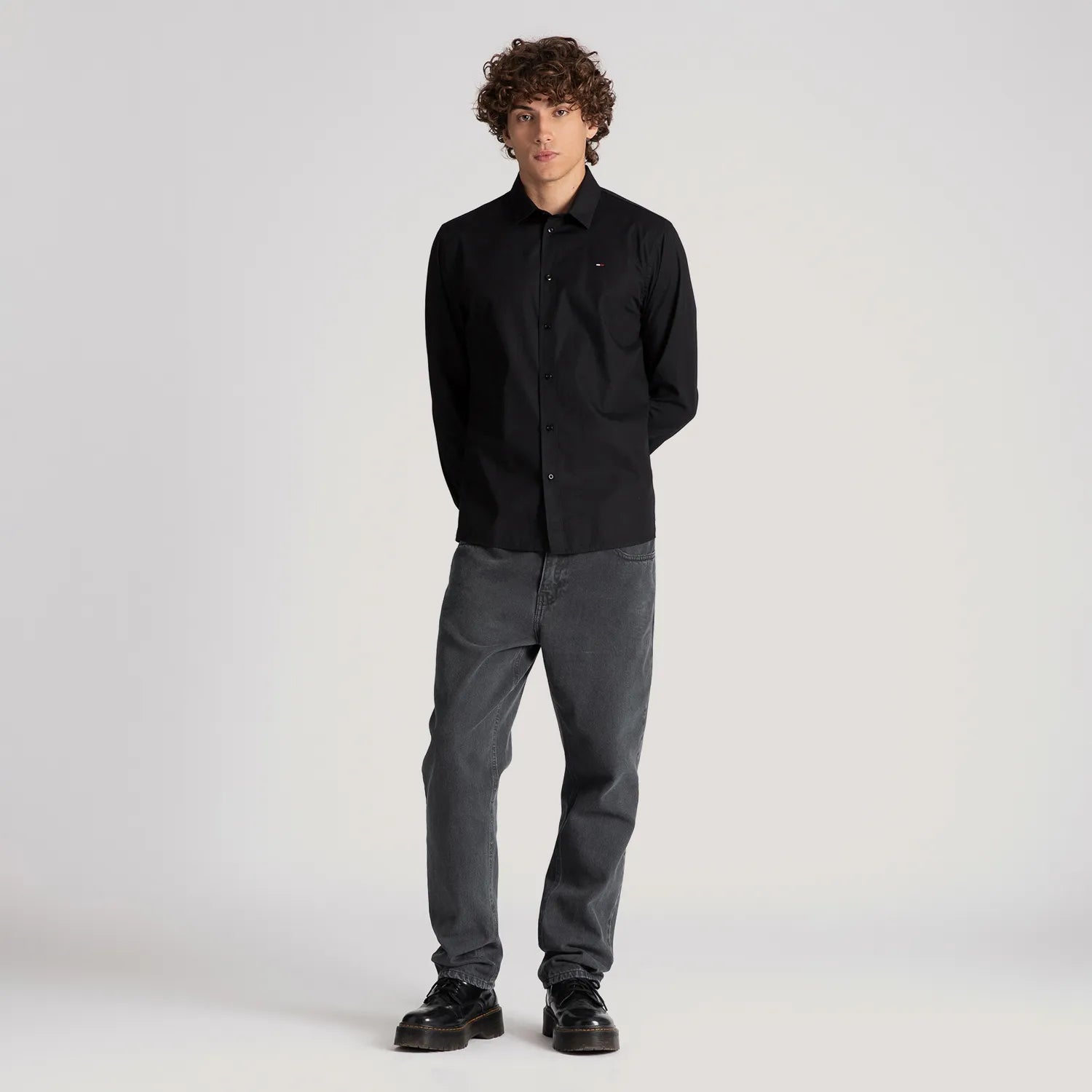 Camisa Clássica Popeline Tommy Jeans