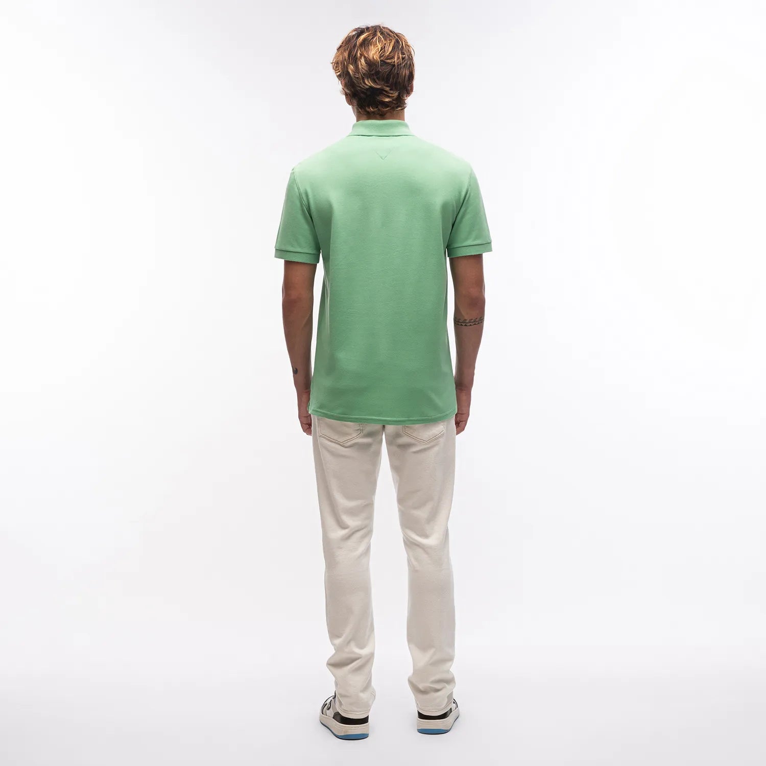 Polo TOMMY KEANS - Piquet Regular Fit - Verde