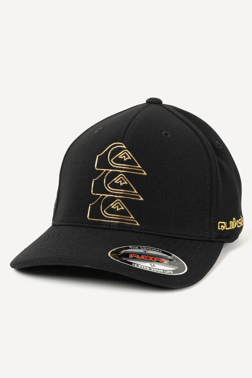 LANÇAMENTO - Boné QUIKSILVER Chrome Three Logo - Preto