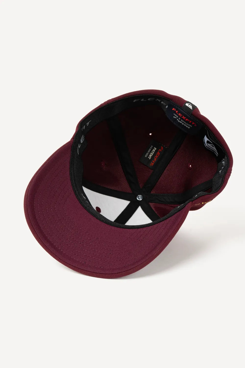 LANÇAMENTO - Boné QUIKSILVER Chrome Three Logo - Vinho