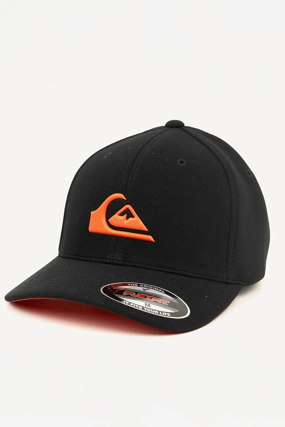 Boné Quiksilver Orange Logo - Black
