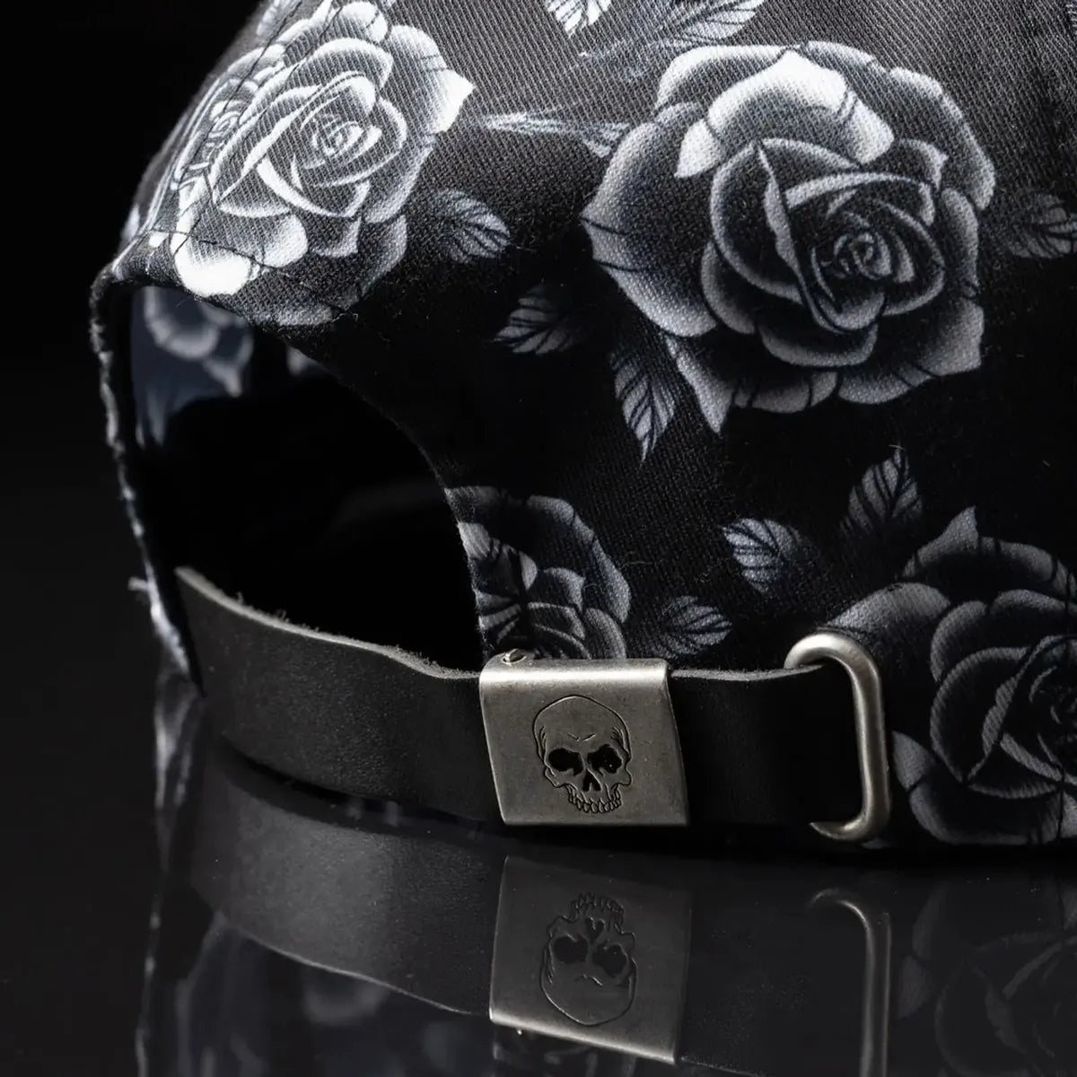 Boné Fitão - MCD ROSES Flexfit 1.10 - ABA RETA PRETO