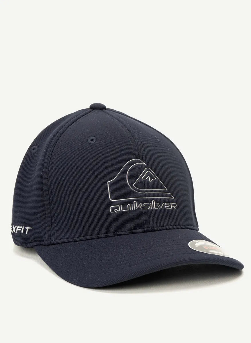 Boné Quiksilver Aba Curva Omni Chrome Line - Navy