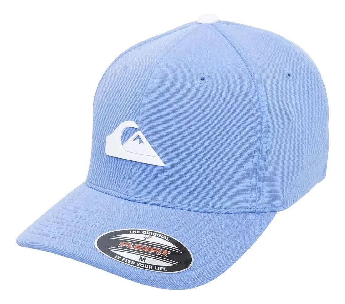 Boné Quiksilver Flexfit Big Plate Solid Regata Tam M