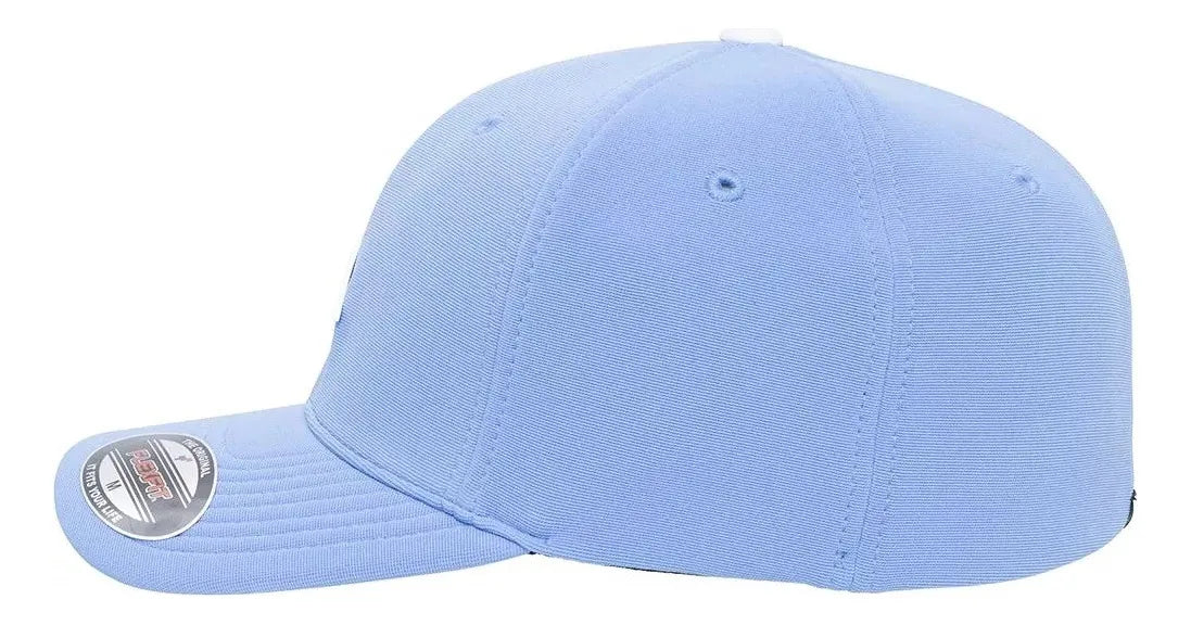 Boné Quiksilver Flexfit Big Plate Solid Regata Tam M