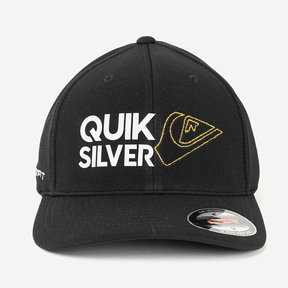 LANÇAMENTO Boné Quiksilver  Silver Transfer Emb - Preto