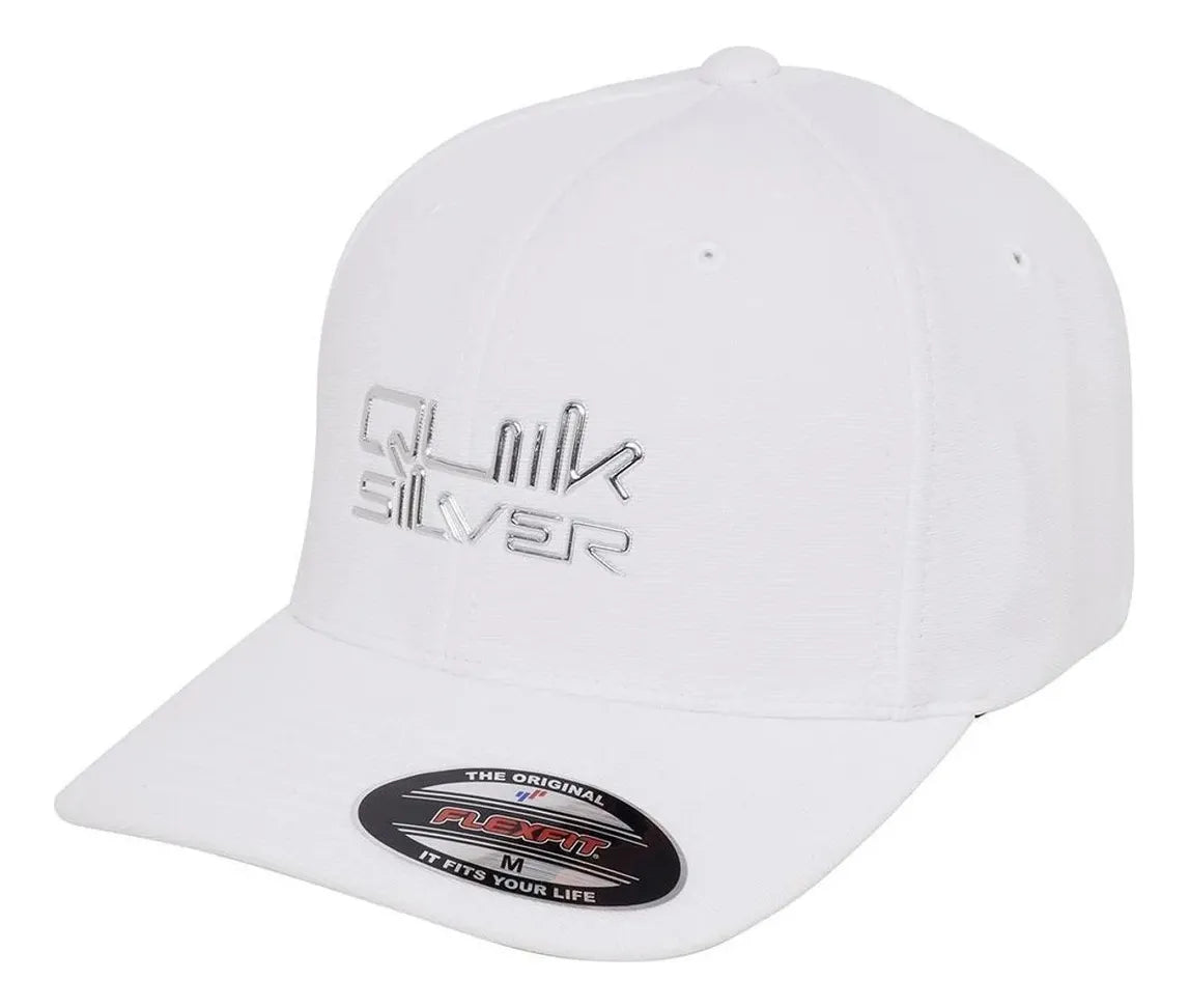 Boné Quiksilver Omni Chrome Line - Prata