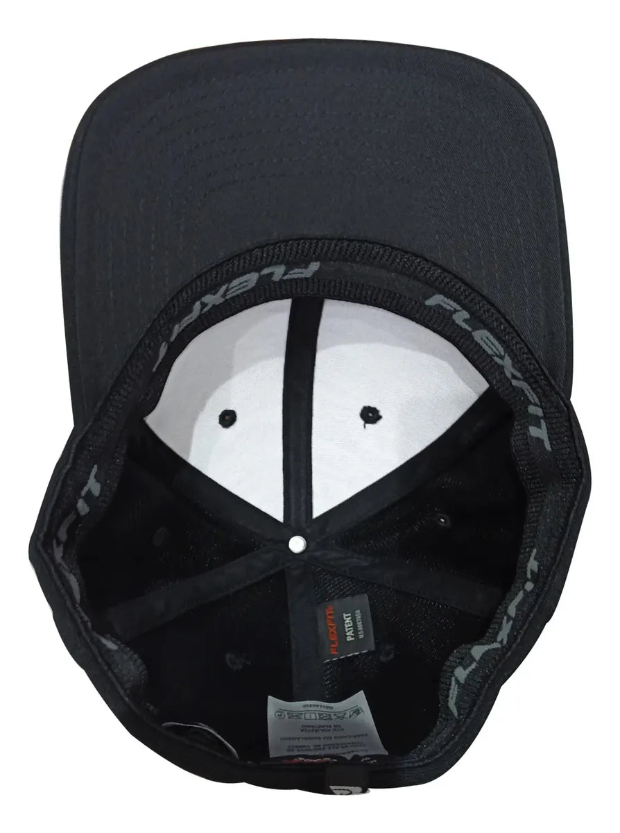 Bone Quiksilver Line Print - Black