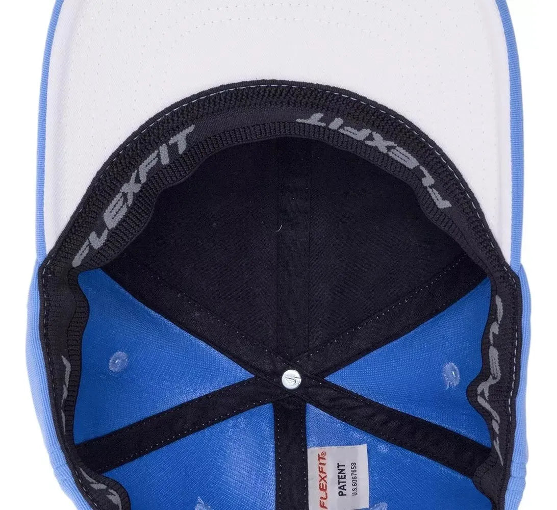 Boné Quiksilver Flexfit Big Plate Solid Regata Tam M