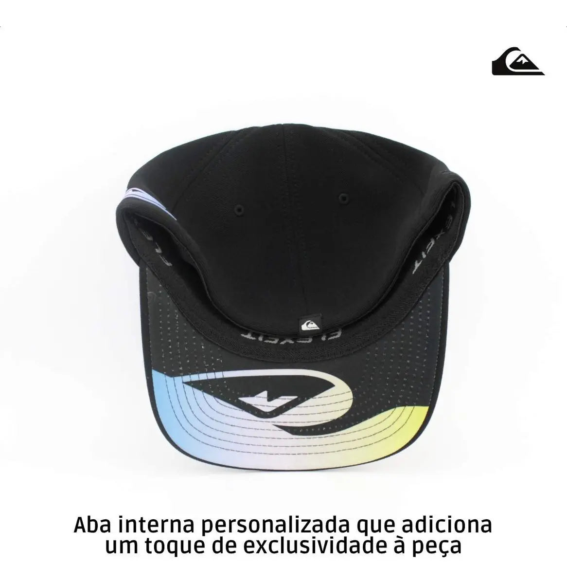 Boné QuiksilveR  Gradient Type Holmes - Black
