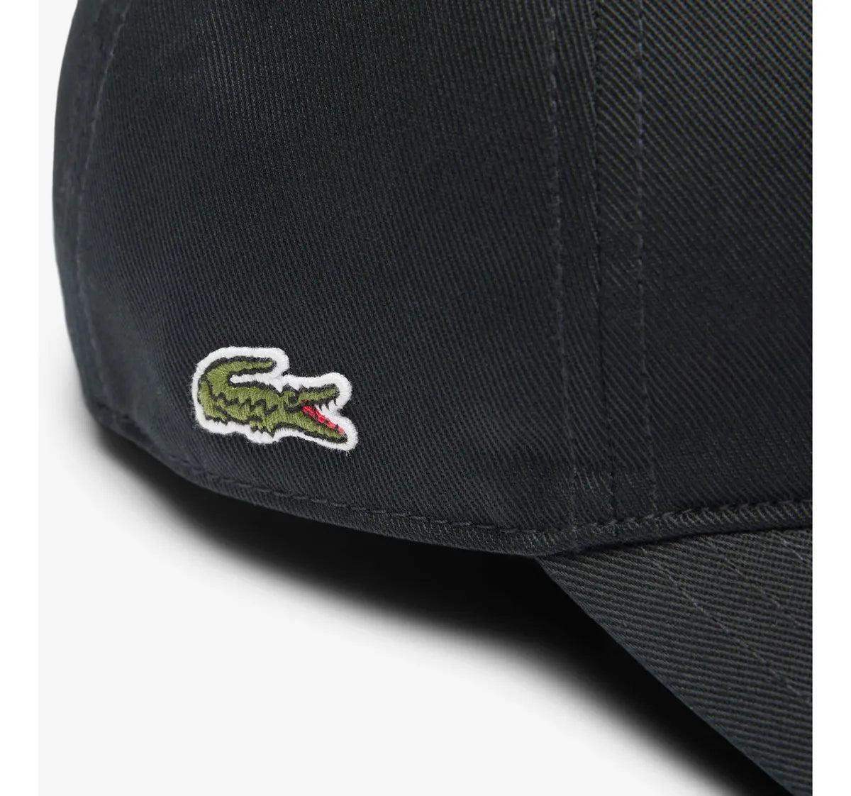 Boné LACOSTE MiniCroc lateral - Gabardine de Algodão
