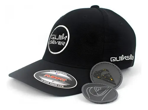 LANÇAMENTO Boné Quiksilver Double Patch Preto
