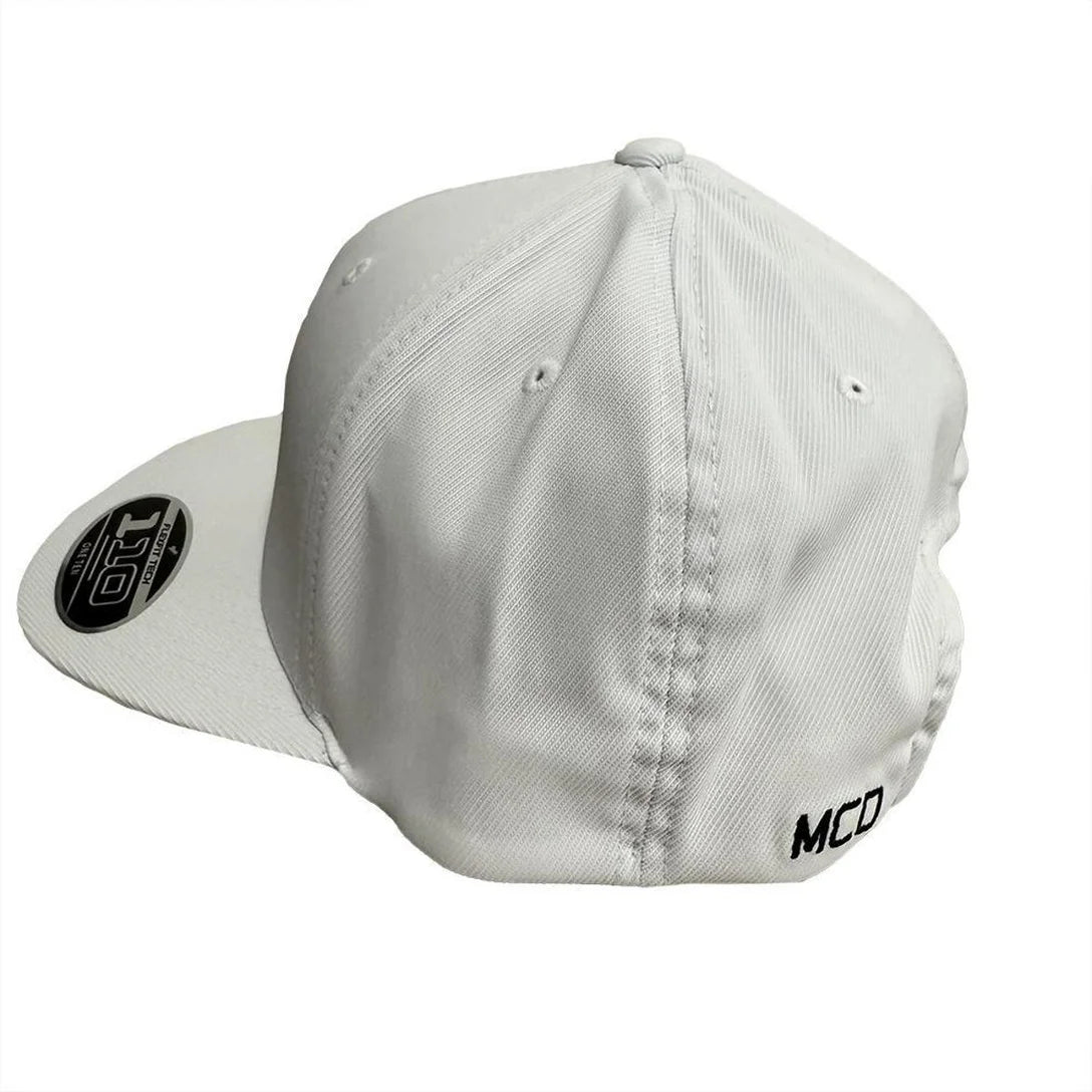 Boné MCD Aba Reta Fitão 1.10 2 Flexfit WT25 Branco