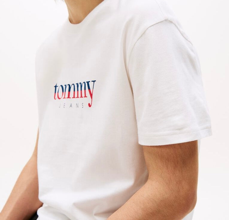 Camiseta Tommy Jeans  DNA TEE EXT - Off White