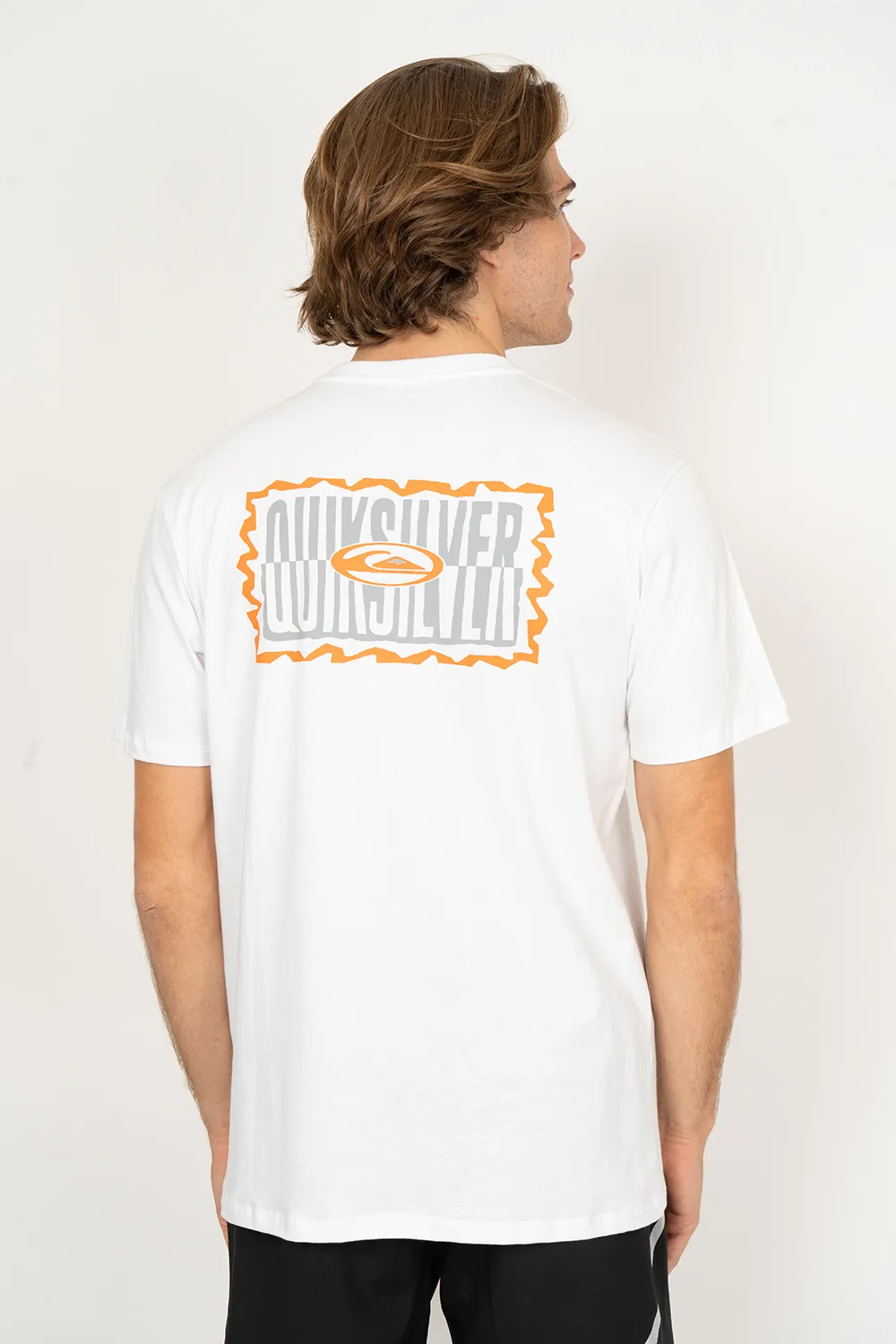 Camiseta Quiksilver M/C Gotam Foam Branco