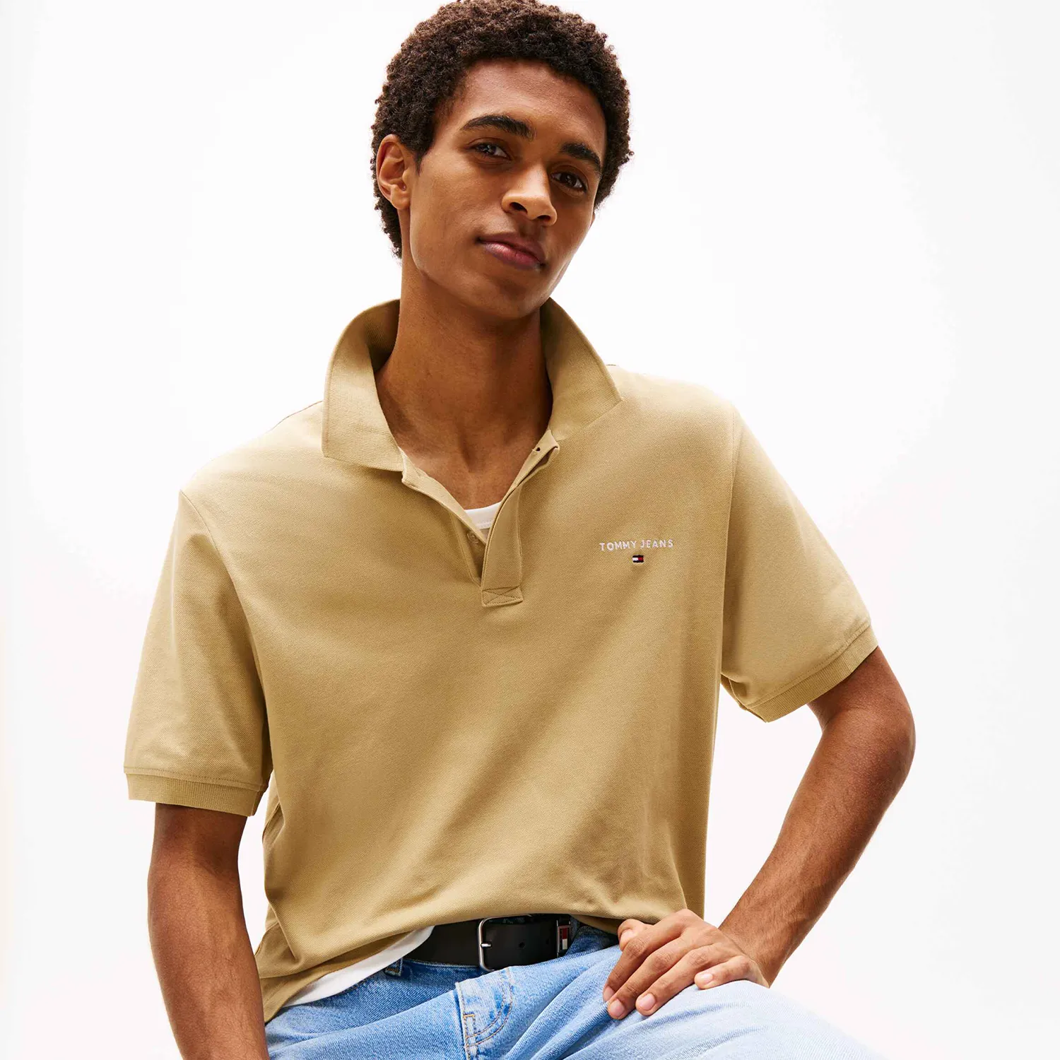 POLO LOGO LINEAR REGULAR FIT TOMMY JEANS