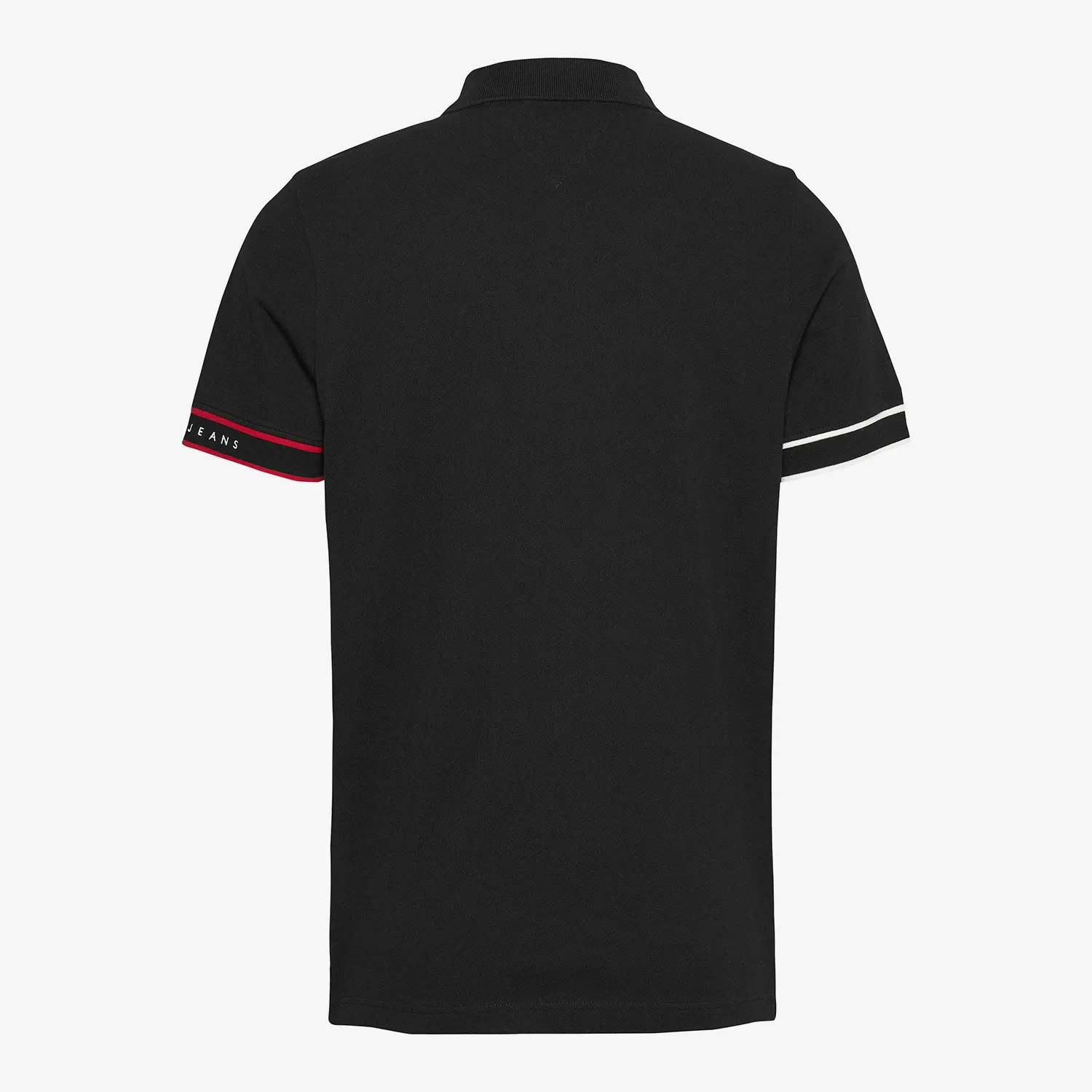 POLO PUNHOS REGULAR FIT TOMMY JEANS - Preto