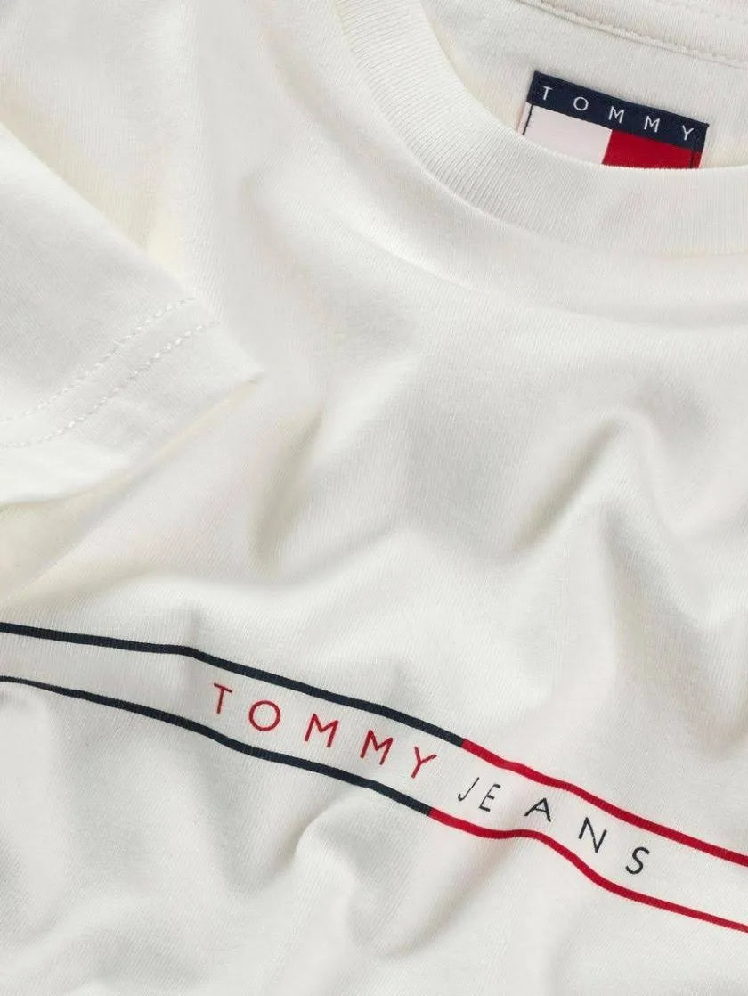 Camiseta Tommy Jeans Entry Graphic - off white