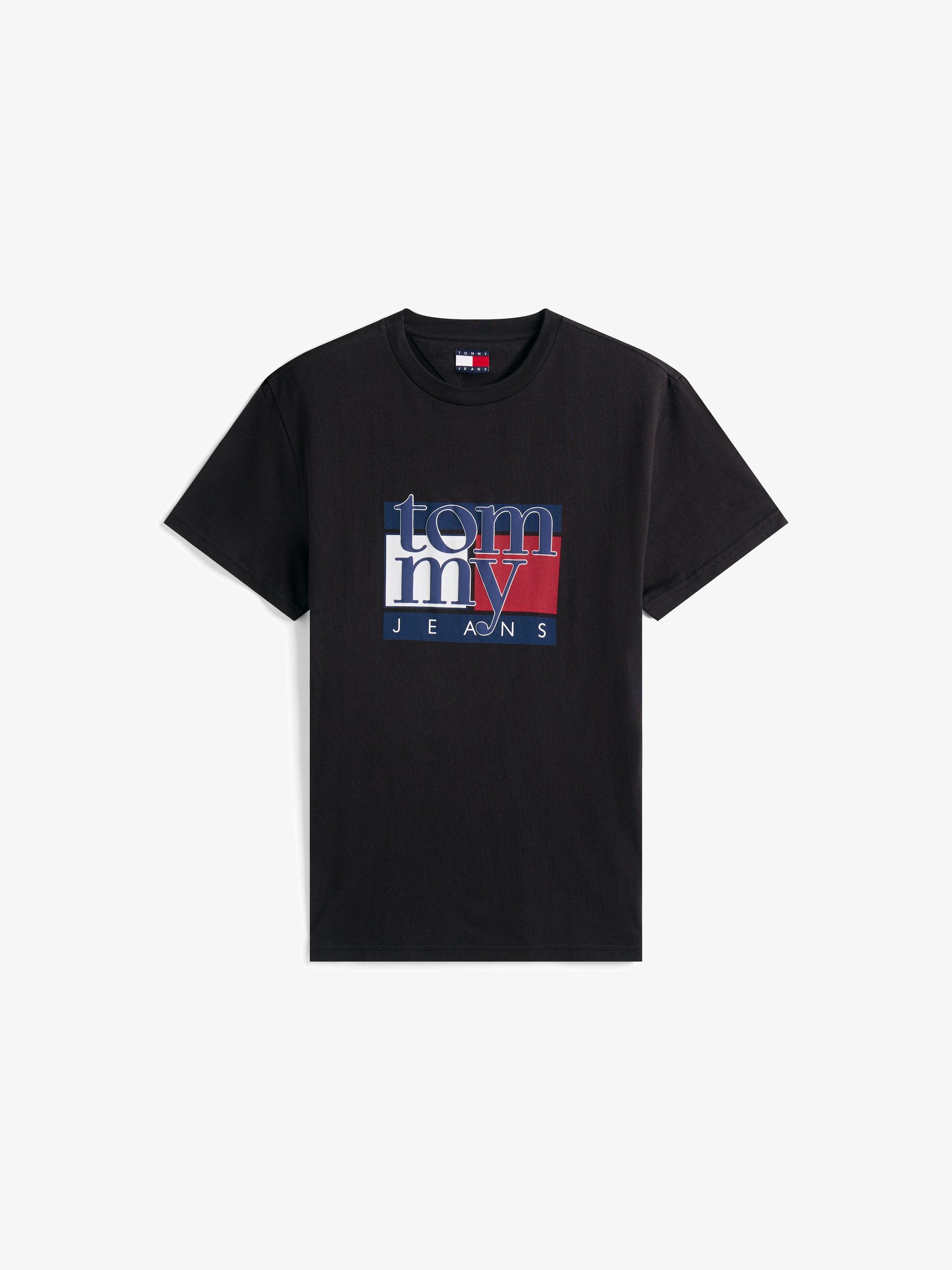 Camisetas Tommy Jeans
SLIM FLAG TEE - Preta
