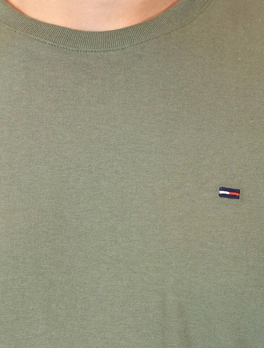 Camiseta Clássica gola C Tommy Jeans - kiwi