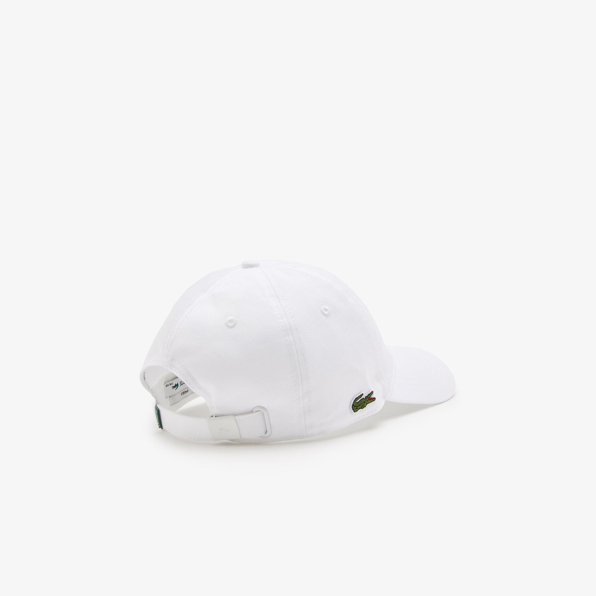 Boné LACOSTE MiniCroc lateral - Gabardine de Algodão