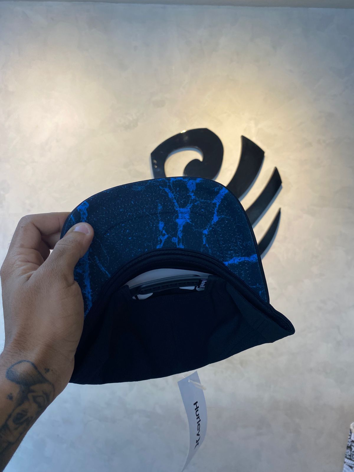 Boné HURLEY - Solo Imp preto