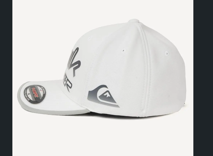 LANÇAMENTO Boné Quiksilver Gradient Broken Type - Branco