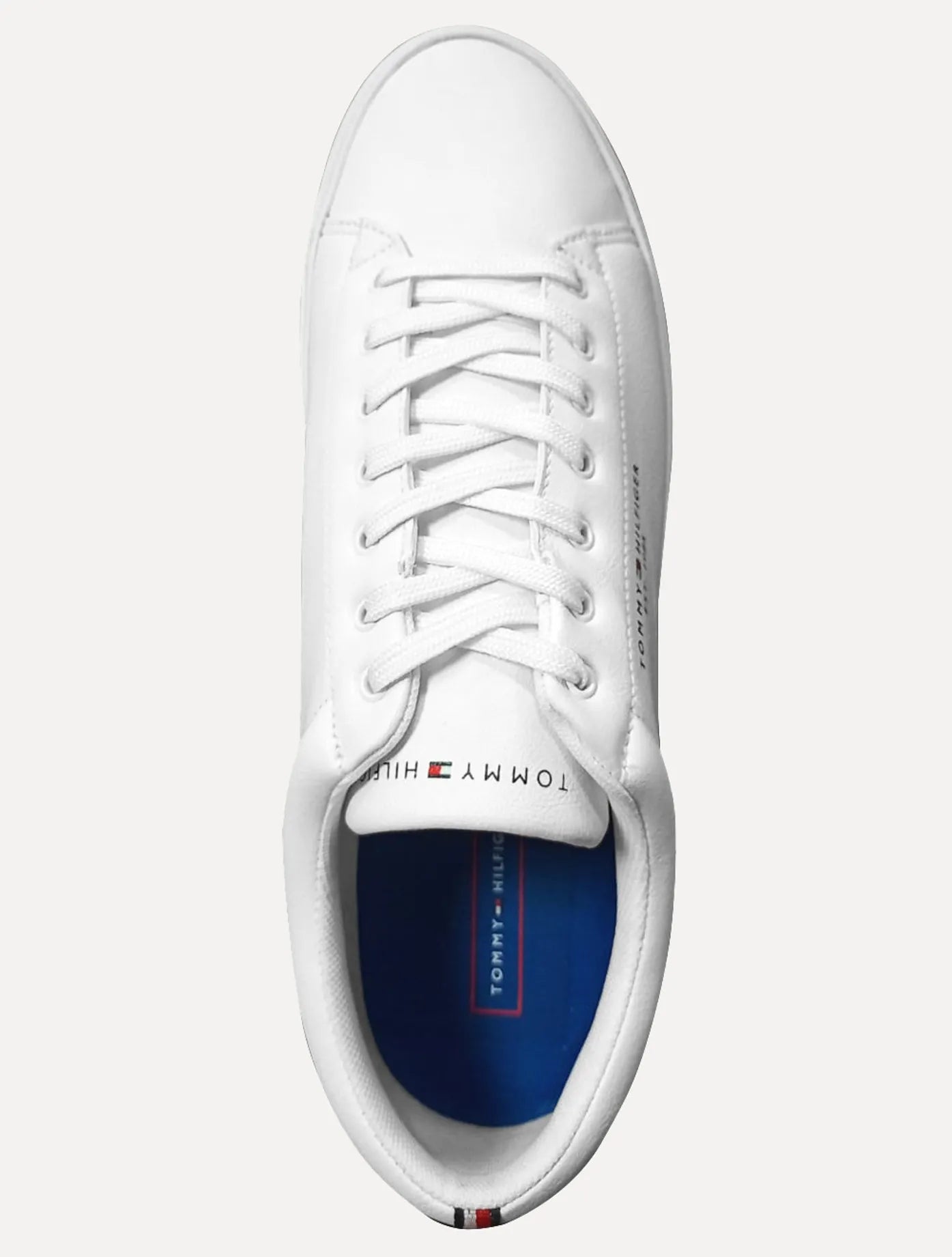 Tênis TOMMY HILFIGER - Couro Harrison 5D5 Branco